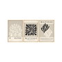 Wallity Huhu257 - Set de 3 Cuadros Decorativos 50 x 70 cm